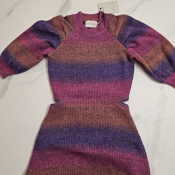Adelyn Rae Lauren Ombre Sweater Knit Dress - Picture 6 of 7